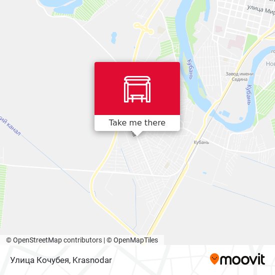 Улица Кочубея map