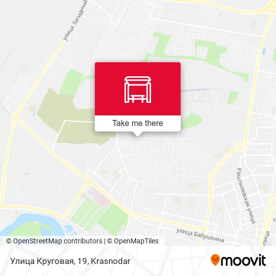 Улица Круговая, 19 map