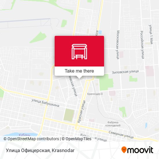 Улица Офицерская map