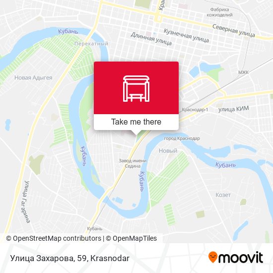 Улица Захарова, 59 map