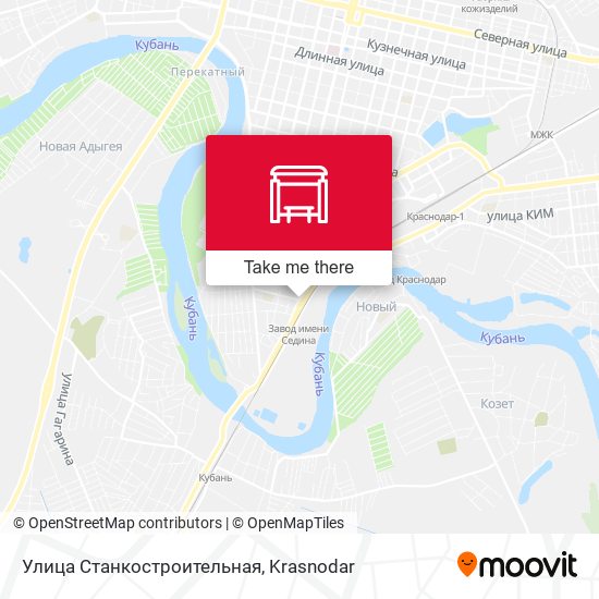 Улица Станкостроительная map
