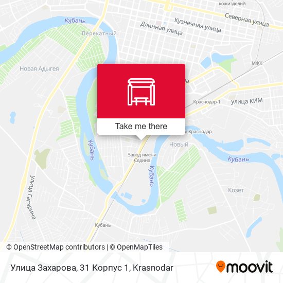 Улица Захарова, 31 Корпус 1 map