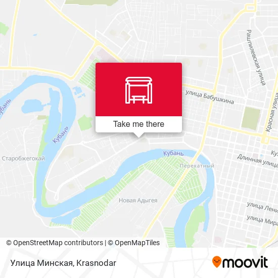 Улица Минская map