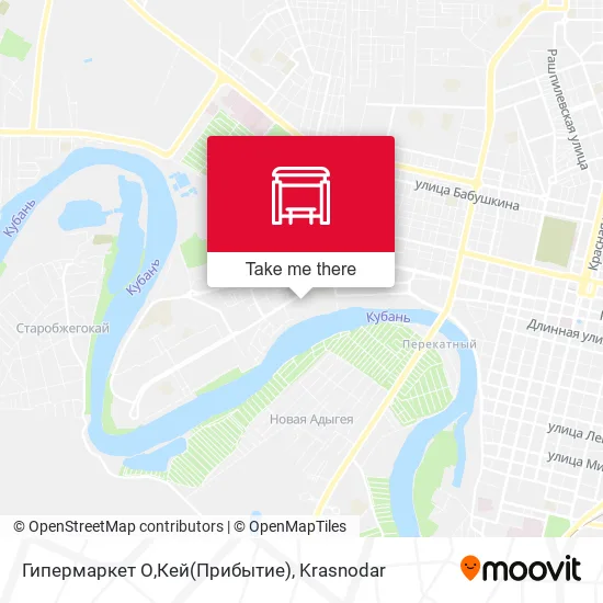 Гипермаркет О,Кей(Прибытие) map