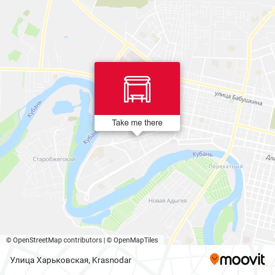 Улица Харьковская map