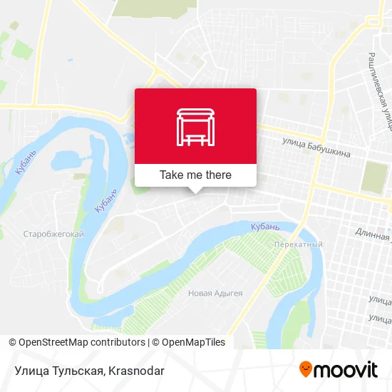 Улица Тульская map