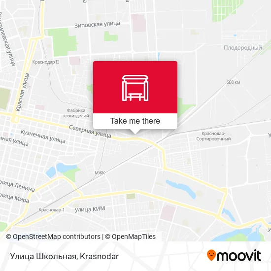 Улица Школьная map