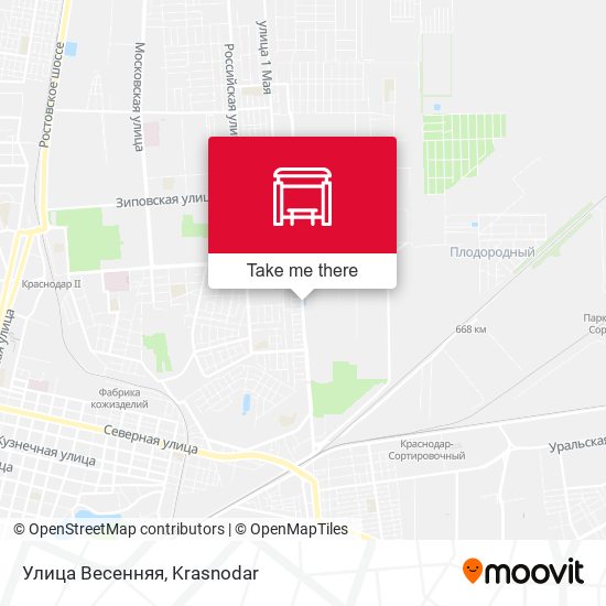 Улица Весенняя map