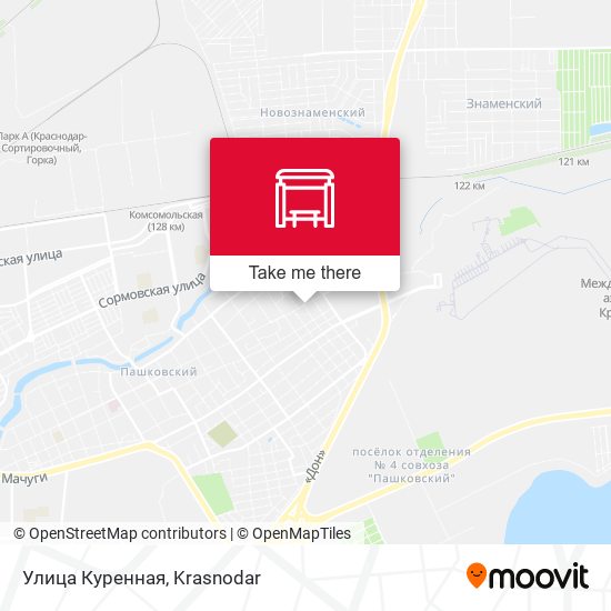 Улица Куренная map