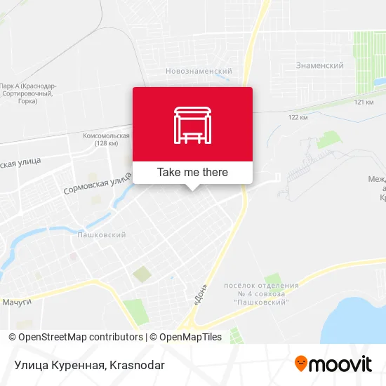 Улица Куренная map