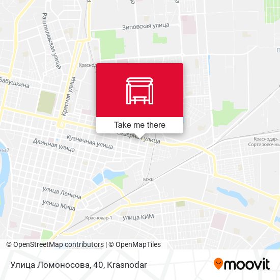Улица Ломоносова, 40 map