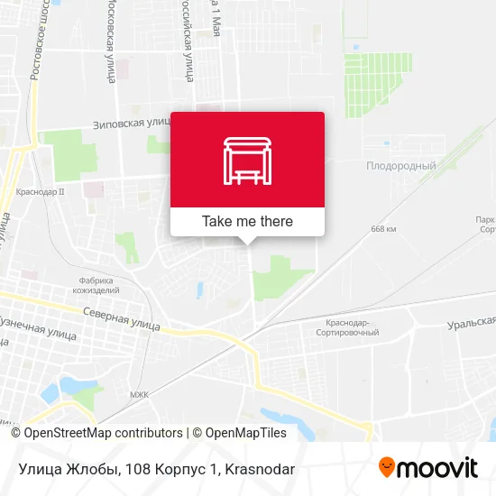 Улица Жлобы, 108 Корпус 1 map