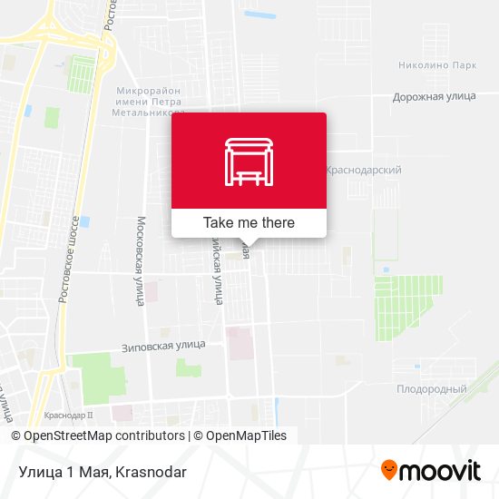 Улица 1 Мая map