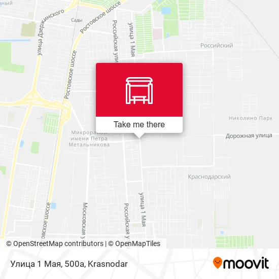 Улица 1 Мая, 500а map