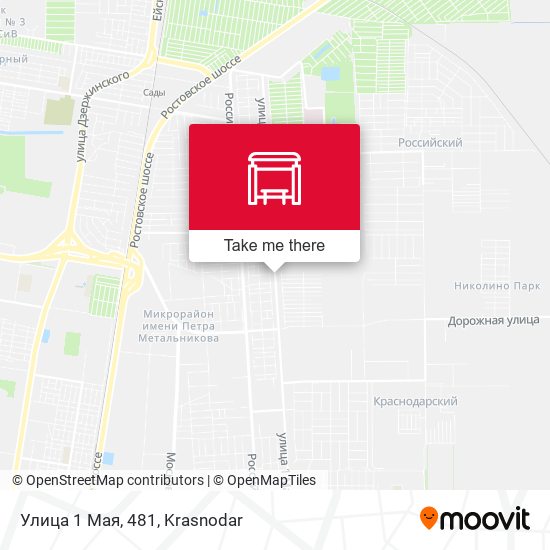 Улица 1 Мая, 481 map