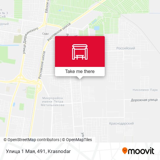Улица 1 Мая, 491 map