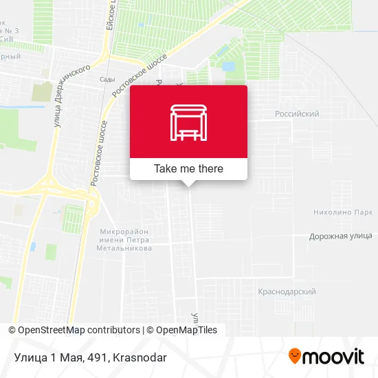 Улица 1 Мая, 491 map