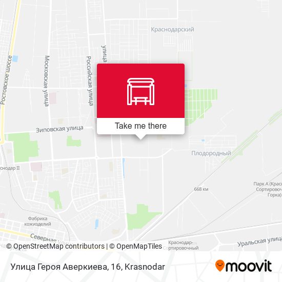 Улица Героя Аверкиева, 16 map