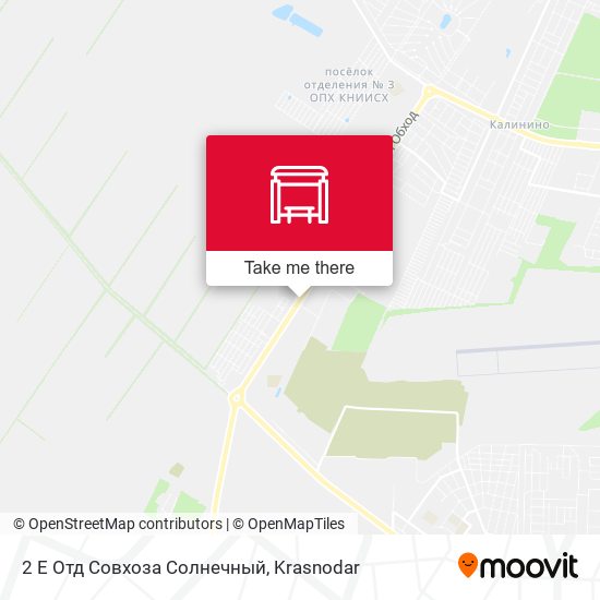 2 Е Отд Совхоза Солнечный map