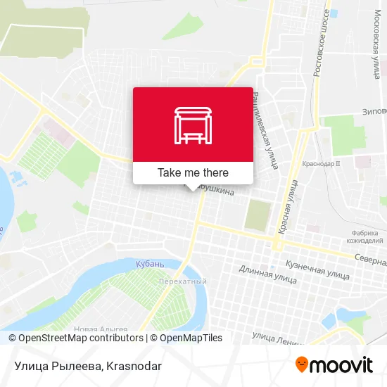 Улица Рылеева map