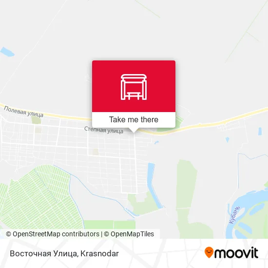 Восточная Улица map