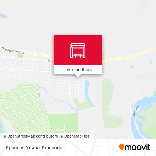 Красная Улица map