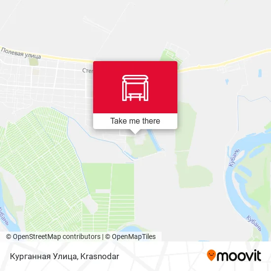 Курганная Улица map