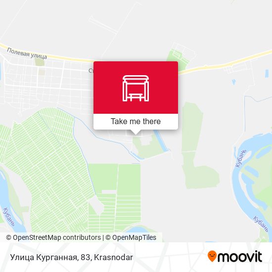 Улица Курганная, 83 map