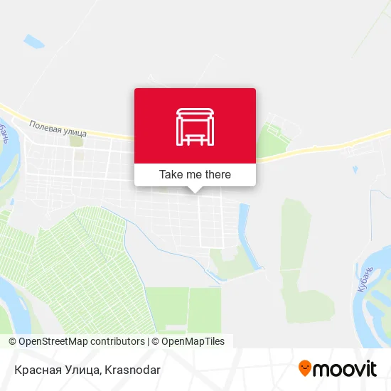 Красная Улица map