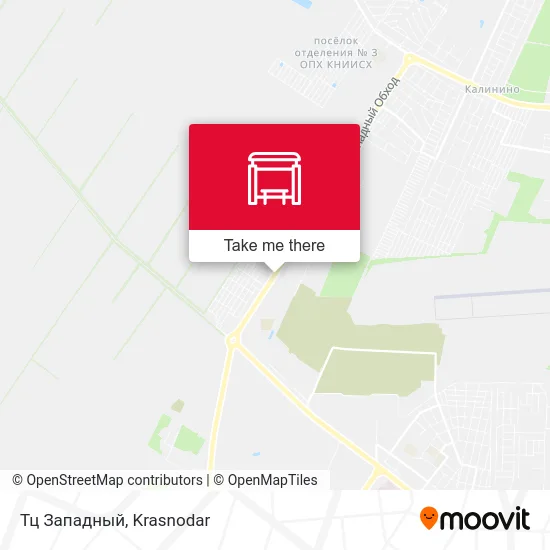 Тц Западный map