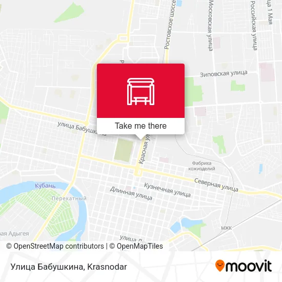 Улица Бабушкина map