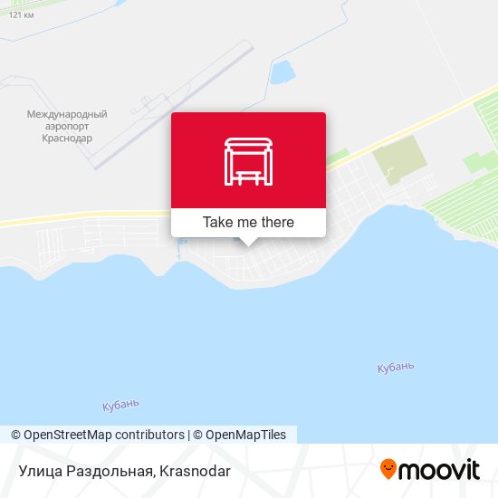 Улица Раздольная map