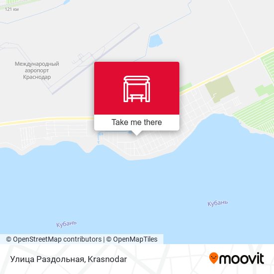 Улица Раздольная map