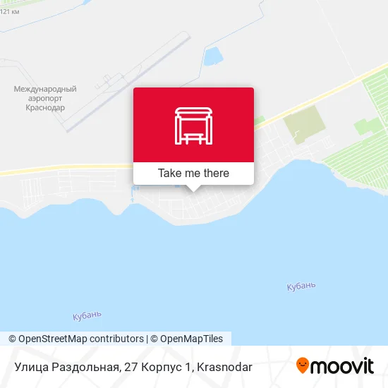 Улица Раздольная, 27 Корпус 1 map