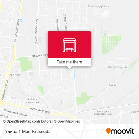 Улица 1 Мая map