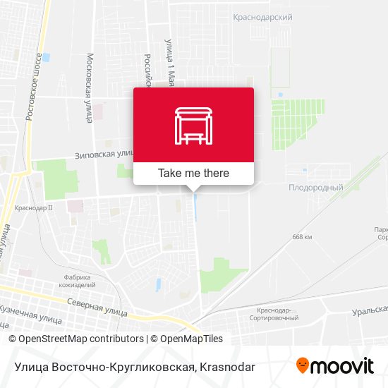 Улица Восточно-Кругликовская map