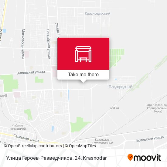 Улица Героев-Разведчиков, 24 map