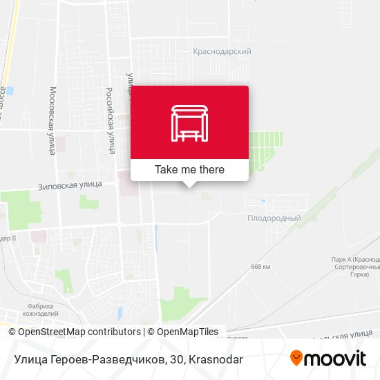 Улица Героев-Разведчиков, 30 map