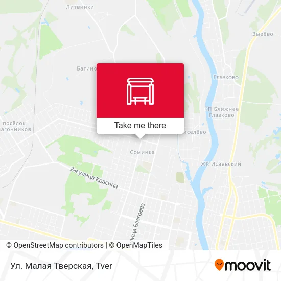 Ул. Малая Тверская map