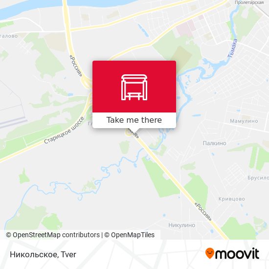 Никольское map