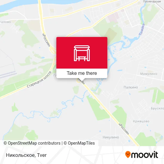 Никольское map