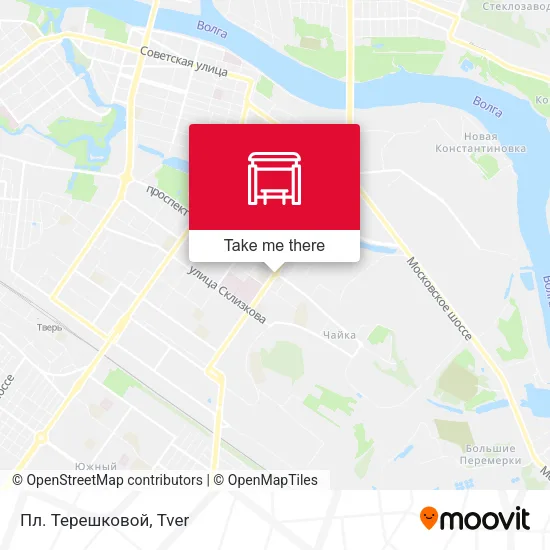 Пл. Терешковой map