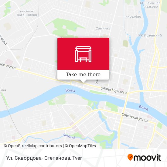 Ул. Скворцова- Степанова map