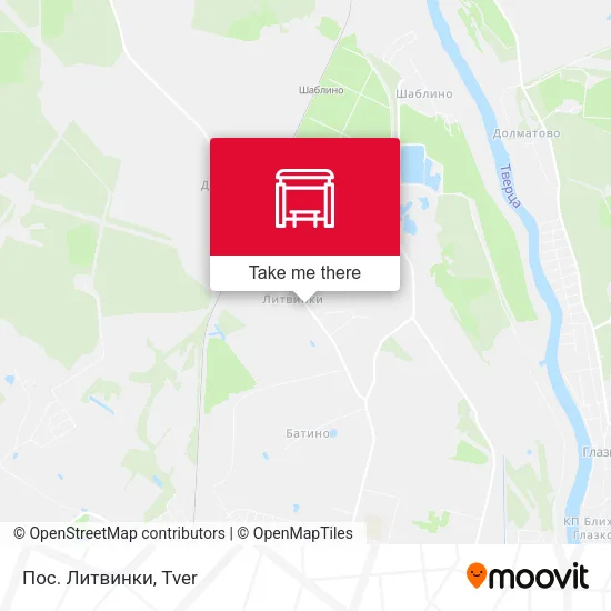 Пос. Литвинки map