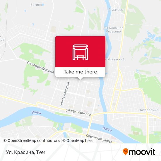 Ул. Красина map