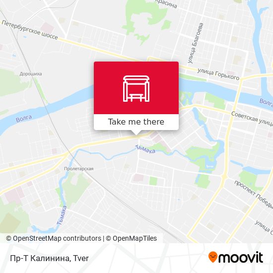 Пр-Т Калинина map