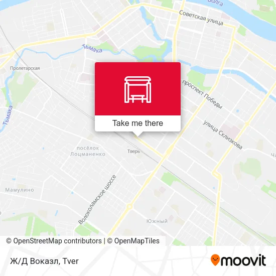 Ж/Д Воказл map