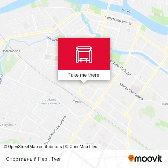 Спортивный Пер. map