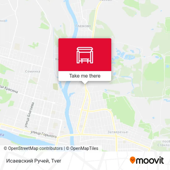 Исаевский Ручей map