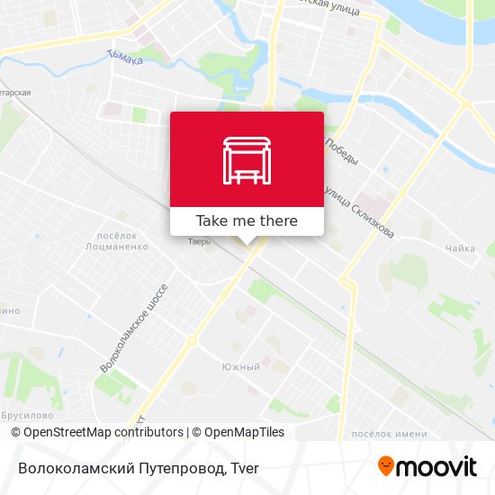 Волоколамский Путепровод map